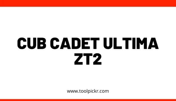 Cub Cadet Ultima ZT2 lawn mower review