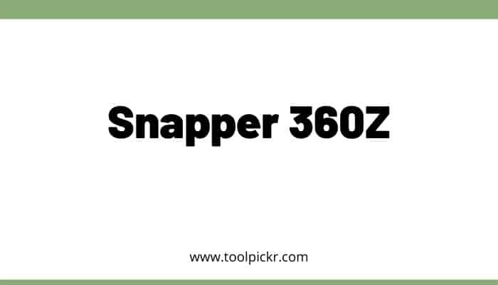 Snapper 360Z lawn mower review