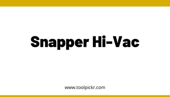 Snapper Hi-Vac lawn mower review