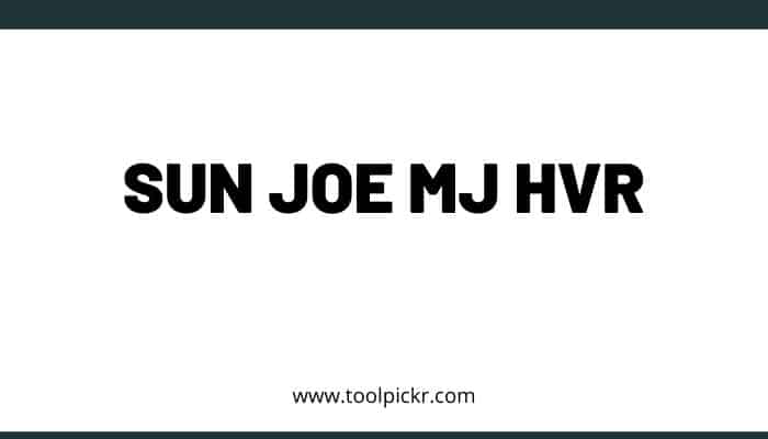 Sun Joe MJ HVR lawn mower review