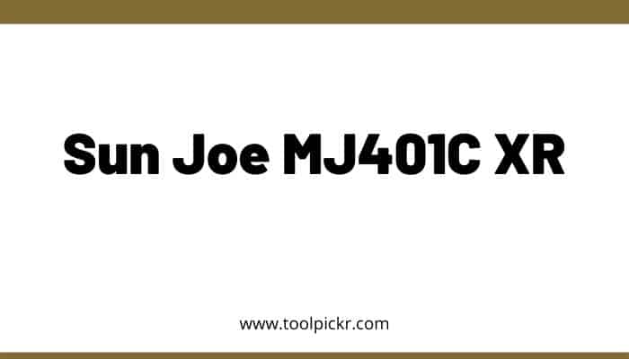 Sun Joe MJ401C XR lawn mower review