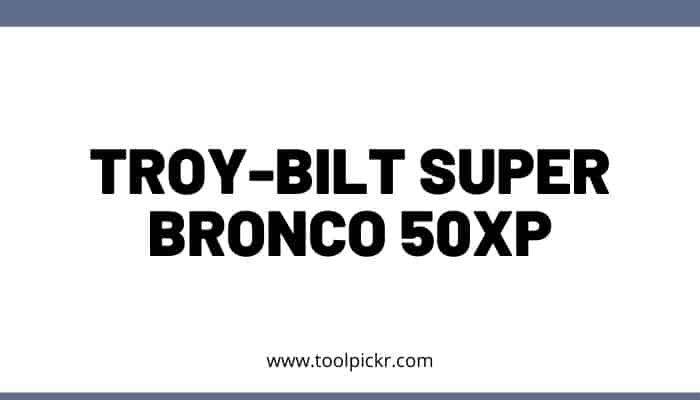 Troy-Bilt Super Bronco 50XP lawn mower review