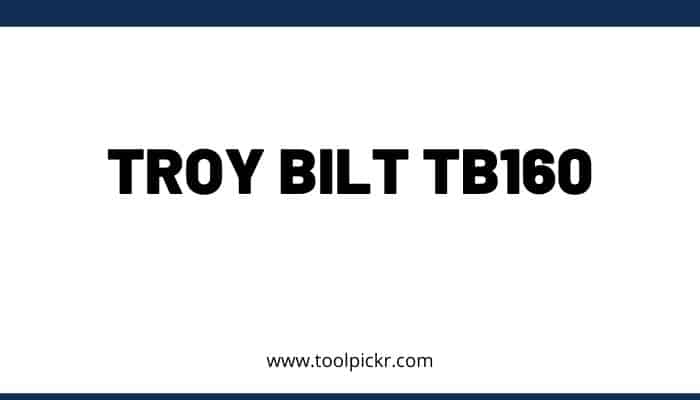 Troy Bilt TB160 lawn mower review