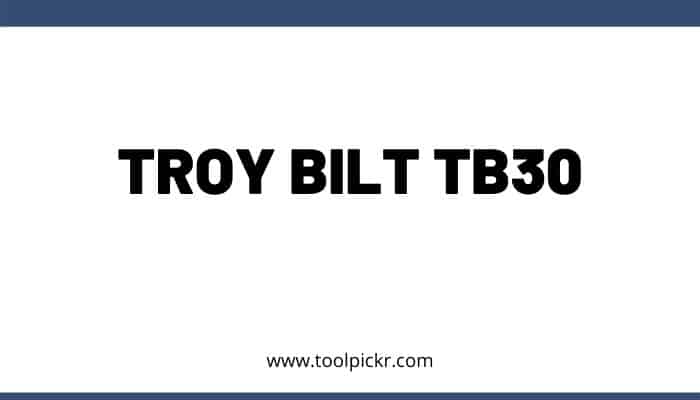 Troy Bilt TB30 lawn mower review