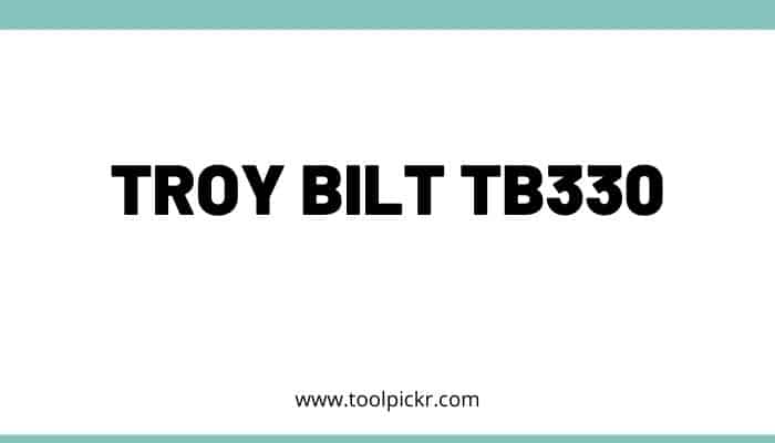 Troy Bilt TB330 lawn mower review