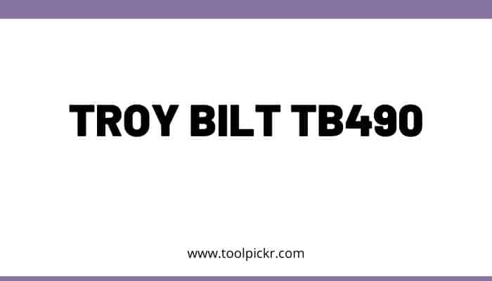 Troy Bilt TB490 lawn mower review