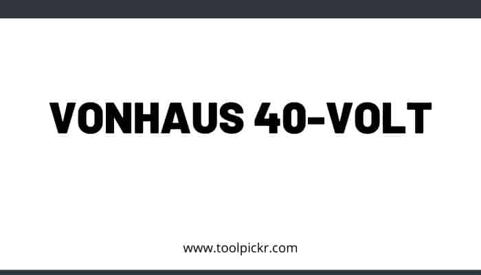 Vonhaus 40-Volt lawn mower review