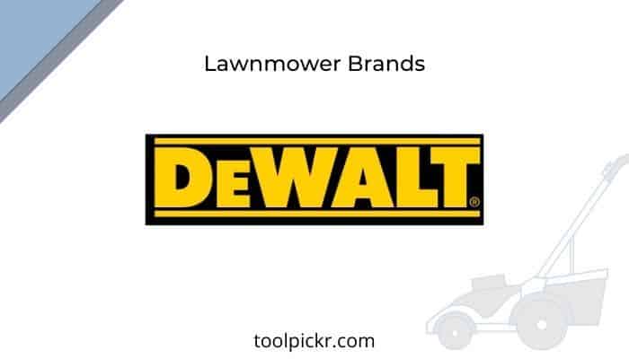 Dewalt LawnMower