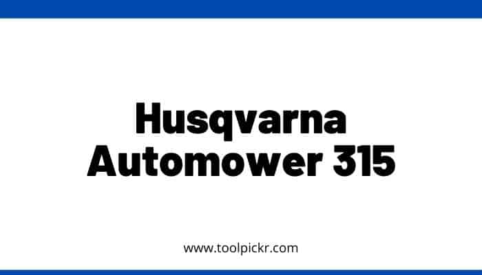 Husqvarna Automower 315 review