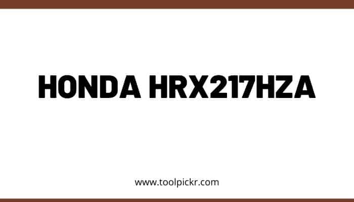 Honda HRX217HZA lawn mower review