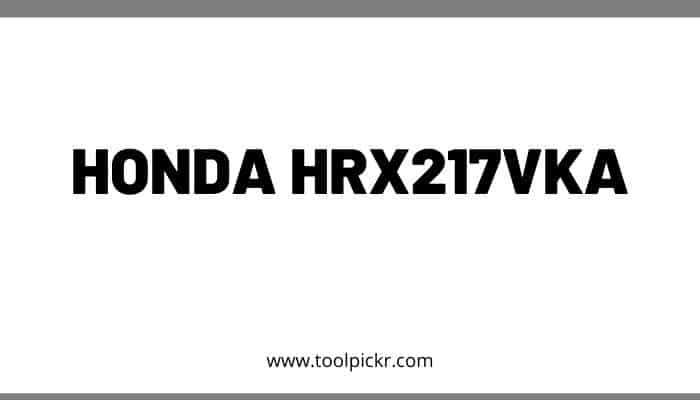 Honda HRX217VKA lawn mower review