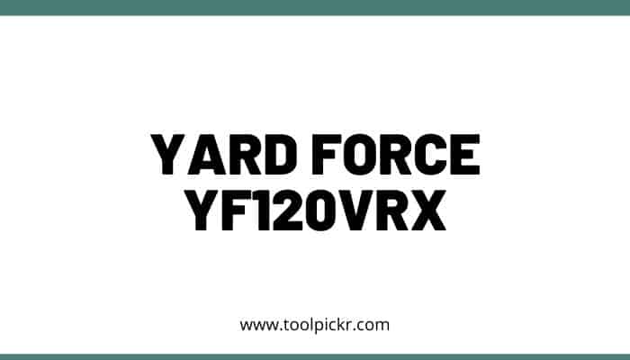 Yard Force yf120vrx lawn mower review